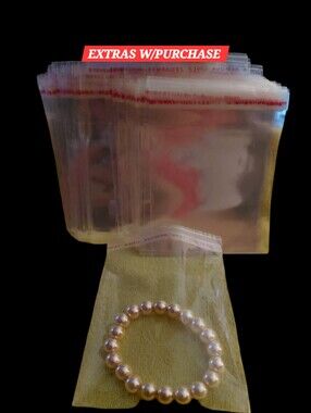 15ct. 4x4 Clear Reasealable Cellophane Jewelry, Storage Bags✨️PRICE FIRM✨️